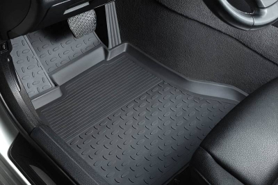 Резиновые коврики Audi Q5 L 2021+ (Китай) | с высокими бортами | Seintex
