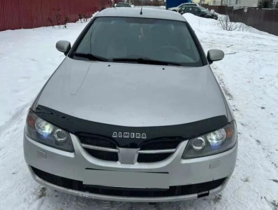 Дефлектор капота мухобойка NISSAN ALMERA 2 (2000-2006; кузов N16)