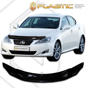 Дефлектор капота Lexus IS 2005-2009 (SE20, SE25) | черный