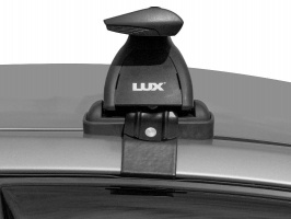 Багажник на крышу УАЗ Пикап (2005+/2016+) без рейлингов | за дверной проем | LUX БК-1
