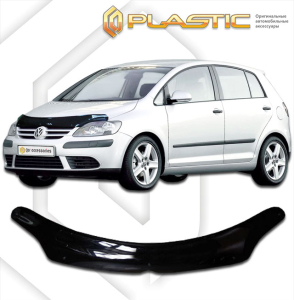 Дефлектор капота Volkswagen Golf Plus 2005-2009 | черный