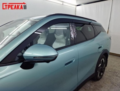 Дефлекторы OMODA C7 | из 6 частей, премиум, плоские, 2D