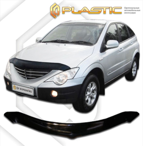 Дефлектор капота SsangYong Actyon 2006-2010 | черный