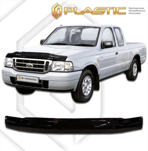 Дефлектор капота Ford Ranger 2003-2007 | черный