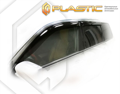 Дефлекторы ветровики Mitsubishi Outlander 1 2001-2007