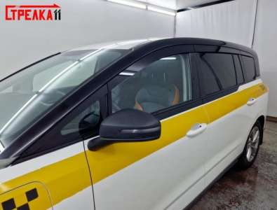 Дефлекторы FAW Bestune NAT 2022+ | из 8 частей, премиум, плоские, 2D