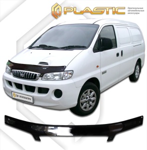 Дефлектор капота Hyundai Starex H1 2000- | черный