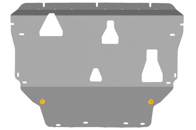 Защита картера и КПП для GEELY Atlas (23-) 2,0 бен. AMT FWD/4WD / алюминий 3 мм | NLZ