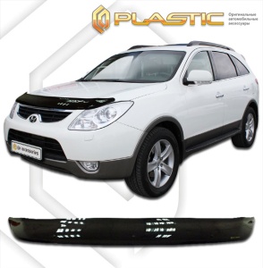 Дефлектор капота Hyundai ix55 2006-2013 | черный