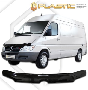 Дефлектор капота Mercedes Sprinter 2000-2006 | черный