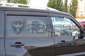 Дефлекторы окон Mitsubishi Pajero 4 2006+/2014+ | Cobra