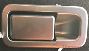 Окантовка внутренних дверных ручек слева от пассажира для Kia Sportage 2016+ | 2 части