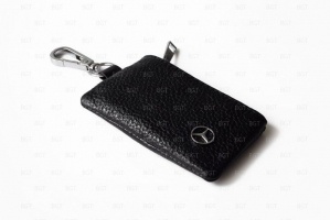 Брелок «кожаный чехол» для ключей Mercedes, универсальный «вар.3»