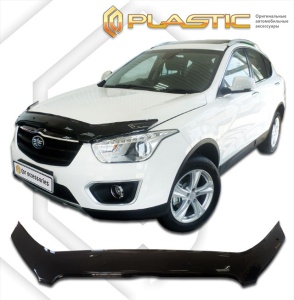 Дефлектор капота FAW Besturn Х80 2013-2018 | черный