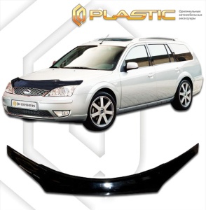 Дефлектор капота Ford Mondeo универсал 2000-2007 | exclusive, черный