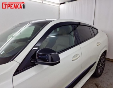 Дефлекторы BMW X6 G06 2019+ | из 6 частей, премиум, плоские, 2D