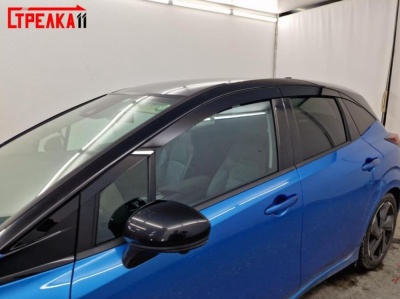 Дефлекторы Nissan Aura 2021+/2024+ | из 8 частей, премиум, плоские, 2D