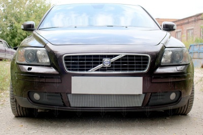 Защита радиатора для Volvo S40 (2004-2007) дорестайл | Стандарт