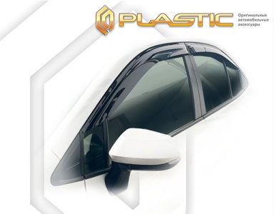 Дефлекторы ветровики Toyota Corolla 210 cедан 2019- (ZRE212)