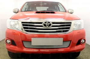 Защита радиатора для Toyota Hilux (2011-2014) рестайл | Стандарт