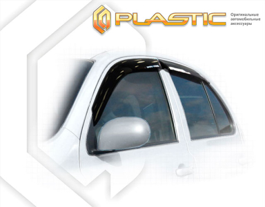 Дефлекторы ветровики Nissan Micra 2004-2006 (K12)