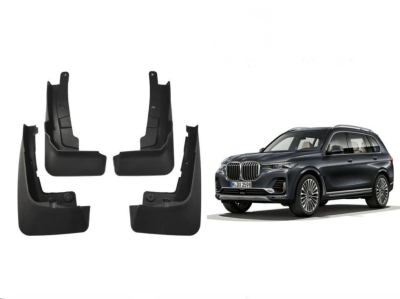 Брызговики OEM для BMW X7 G07 2019+ | комплект: передние+задние | с штатными порогами