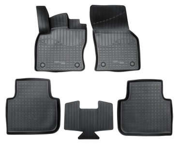 Коврики Volkswagen Tayron / Tayron X | полиуретановые, черные, Norplast