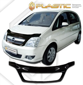 Дефлектор капота Opel Meriva A 2004-2006 | exclusive, черный