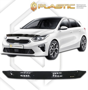Дефлектор капота Kia Ceed 3 2018- (CD) | черный