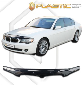 Дефлектор капота BMW 7 Series 2005-2008 | черный