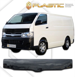 Дефлектор капота Toyota Hiace 200 Правый Руль 2004- | exclusive, черный