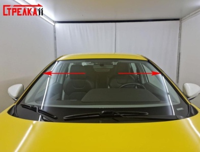 Премиум водостоки дефлекторы лобового стекла Эволют Ай-ПРО