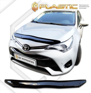 Дефлектор капота Toyota Avensis 3 2015-2018 (T270) | черный
