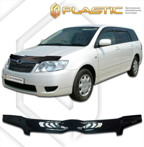 Дефлектор капота Toyota Corolla Fielder 1 2004-2006 | черный