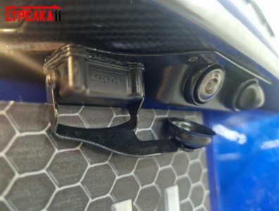 Защита задней камеры Range Rover Sport 2 L494 2017-2022 (рестайл)