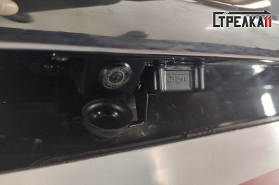 Защита задней камеры NISSAN PATHFINDER 3 2009-2014 (рестайлинг)