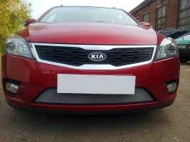 Защита радиатора для Kia Ceed ED (2010-2012) рестайл | Стандарт