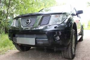 Защита радиатора для Nissan Pathfinder R51 (2005-2009) дорестайл | Стандарт