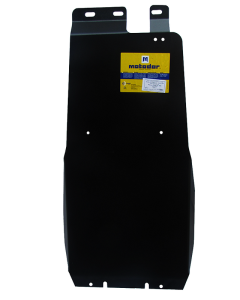 Защита картера Nissan NP300 2008-2014 | двигатель + передний дифференциал + КПП, 3 мм, сталь | MOTODOR | 11403