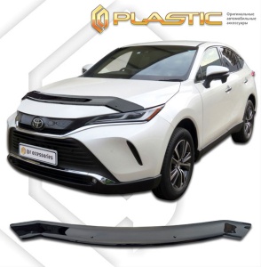 Дефлектор капота Toyota Harrier 4 2020- | черный