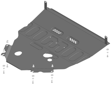 Защита картера FIAT Ducato 250 2006-2014 | двигатель + КПП, 2 мм, сталь | MOTODOR | 71605 Защита картера FIAT Ducato 250 2006-2014 | двигатель + КПП, 2 мм, сталь | MOTODOR | 71605