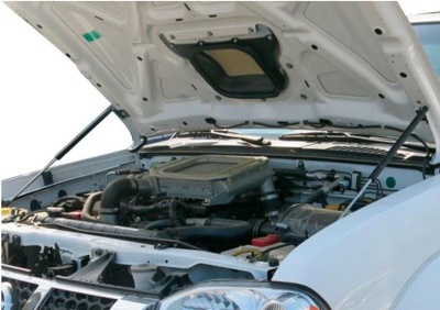 Упоры капота для Nissan NP300 2008-2015 | 2 штуки, АвтоУПОР