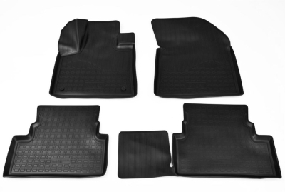 Коврики Опель Грандленд Х | полиуретановые, черные, Norplast