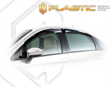 Дефлекторы ветровики Fiat Linea 2007-