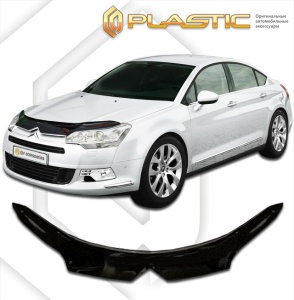 Дефлектор капота Citroen C5 2008- | черный