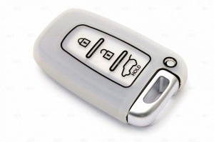 Чехол для ключа Kia, Hyundai, SsangYong «Брелок», Силиконовый