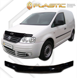 Дефлектор капота Volkswagen Caddy 3 2004-2010 | черный