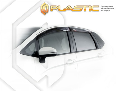 Дефлекторы ветровики Honda Fit 3 2014-