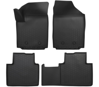 Коврики Dongfeng DFSK 500 | полиуретановые, черные, Norplast