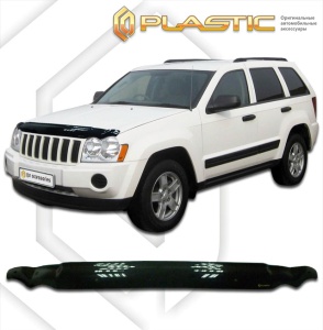 Дефлектор капота Jeep Grand Cherokee 3 2005-2010 | черный